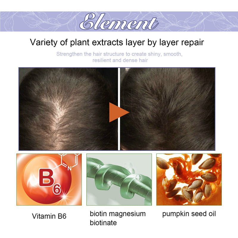Dense Hair Supplement, Moisturizes Hair Roots, Strengthens Hair, Softens Hair And Prevents Hair Loss