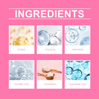 Collagen Cream Hydrating Facial Treatment Reduces Fine Lines, Brightens Skin Tone And Moisturizes Skin