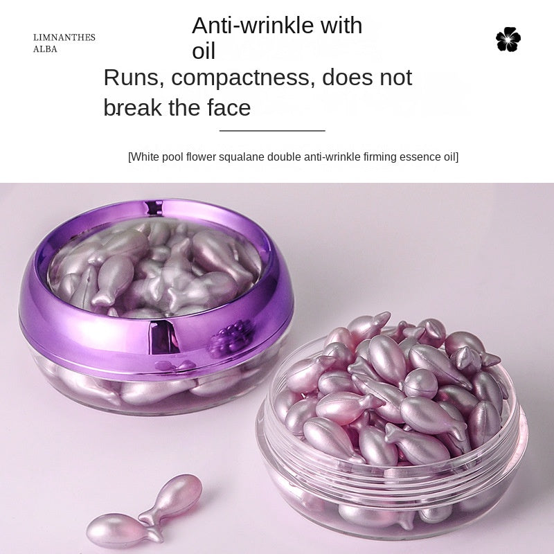 Double anti wrinkle and firming essence oil anti wrinkle and rejuvenating essence