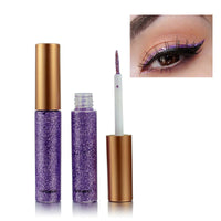 HANDAIYAN Explosive Glitter Liquid Eyeliner Set Sequin Pop Eyeliner Liquid 10 Pack