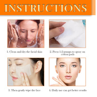 Retinol Pigment Correcting Spray, Lightening Spots Moisturizing Whitening Skin Care Spray