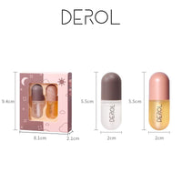 DEROL Ginger Mint Lip Plumping Liquid Plump and Increase Moisturizing and Moisturizing Lip Set Box Lip Plumping Lip Enhancer