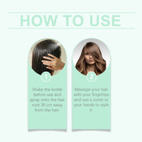 Free Air And Fluffy Spray, Lazyless Leave-In Spray Hair Feels Fluffy And Not Greasy