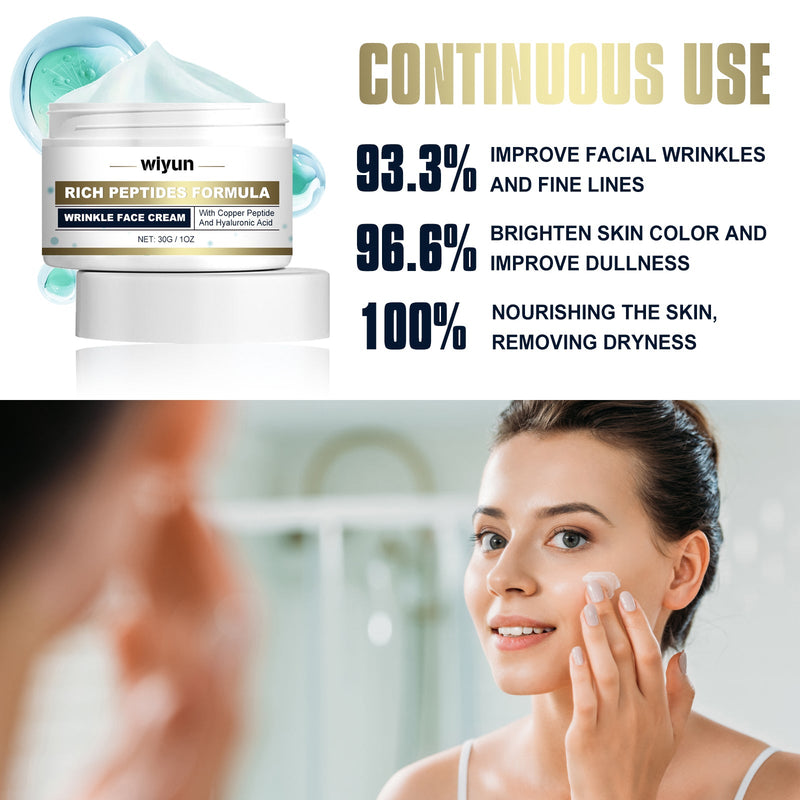 Wiyun Fine Lines Whitening Cream Gentle Moisturizing, Firming And Smoothing Face Fine Lines Skin Care Brightening Cream
