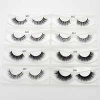 3D Mink Eyelashes Crossing Mink Lashes Hand Made Full Strip Eye Lashes 34 Styles cilios naturais False Lashes
