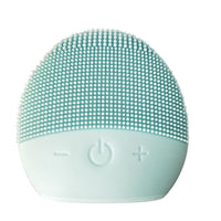 USB Facial Cleansing Brush Sonic Vibration Mini Face Cleaner Silicone Deep Pore Cleaning Electric Waterproof Massage