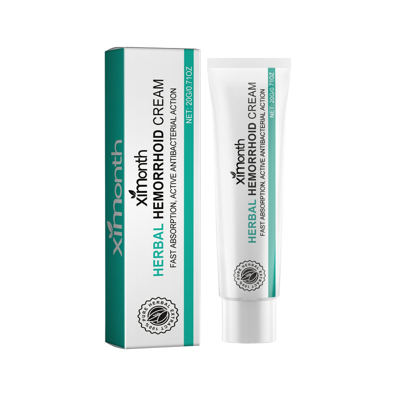 Herbal Hemorrhoid Cream, Relieve Perianal Itching Pain Discomfort Xiaozhi Xiaorou Ball Body Care Hemorrhoids Cream