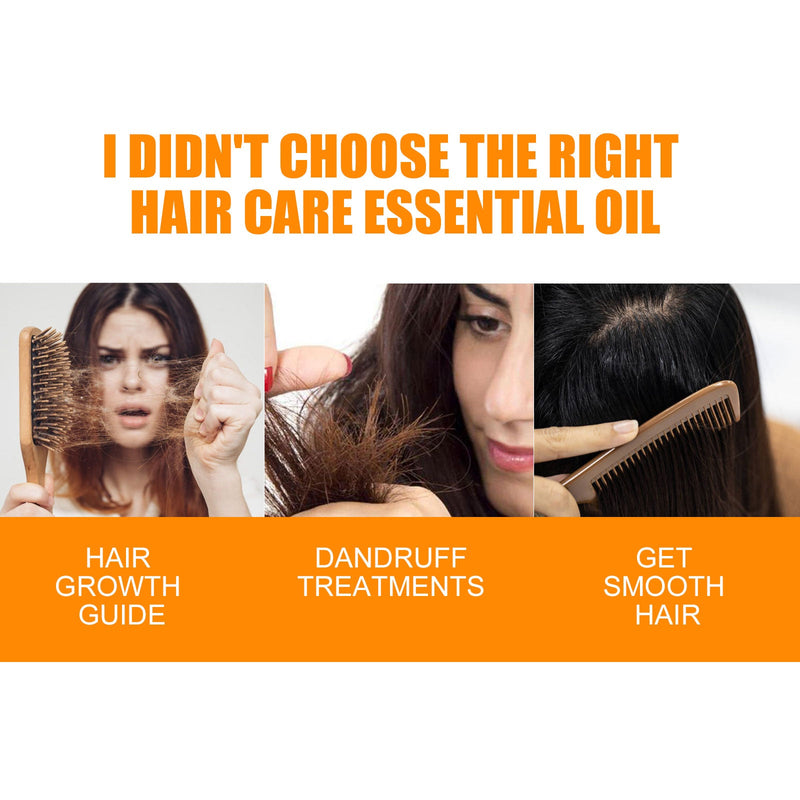 Anti-Frizz Hair Essence Repair Perm Dye Dry Split Hair Moisturizing Hair Smoothing Hair Essential Oil