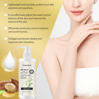 Viareline Gold Collagen Body Lotion Hydrates And Moisturizes Skin Refreshing, Tender And Nourishing Body Lotion