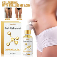 OUHOE Firming Collagen Oil, Shows The Curves Of The Body, Firming Shaping And Slimming Body Essential Oil