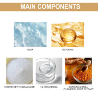 EELHOE Turmeric Correction Essence Facial Care Hydrating Moisturizing Gentle Moisturizing Skin Care Essence