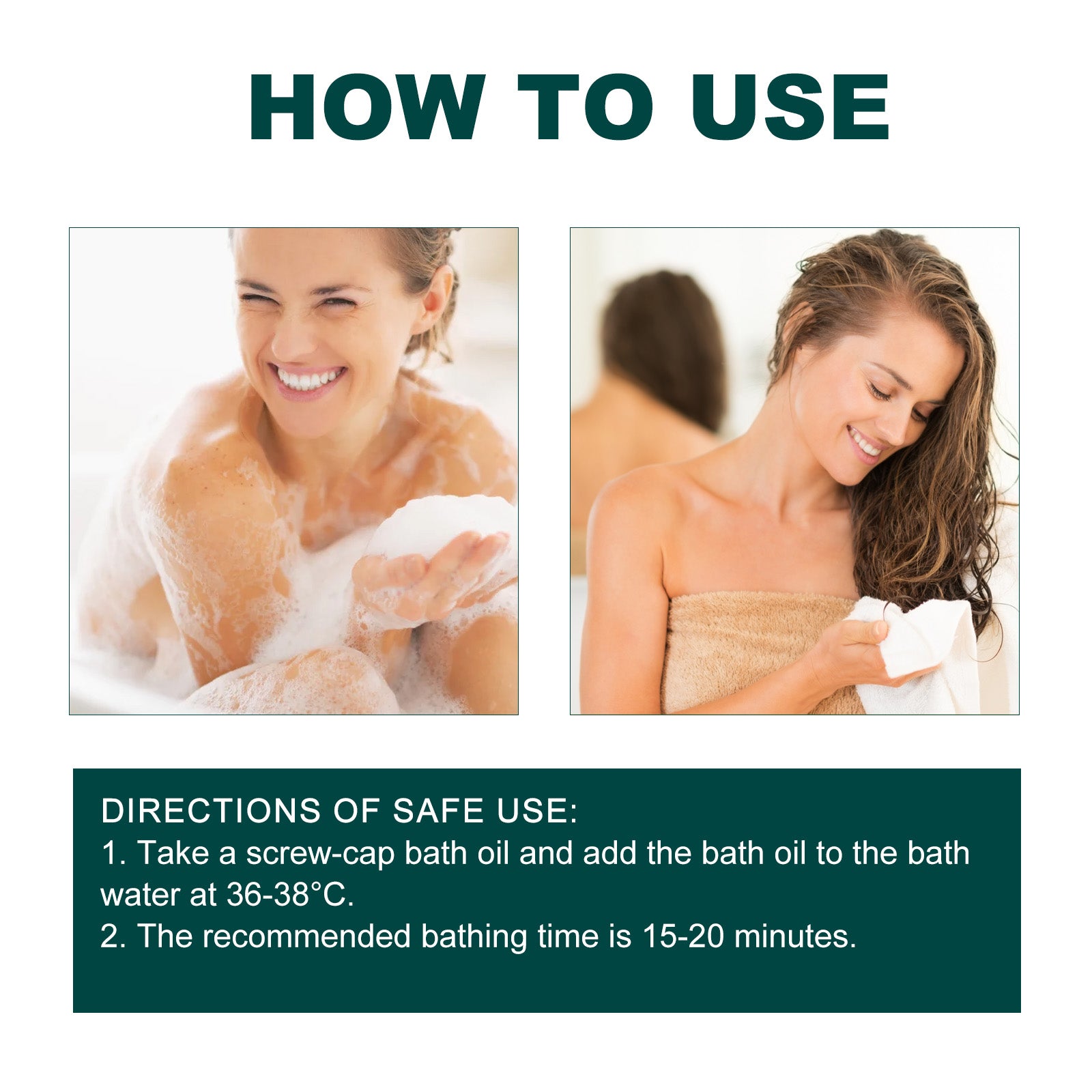 Bath Oil Gently Cleanses The Body, Exfoliates And Moisturizes Tender, Smooth And Firming Skin
