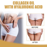OUHOE Firming Collagen Oil, Shows The Curves Of The Body, Firming Shaping And Slimming Body Essential Oil