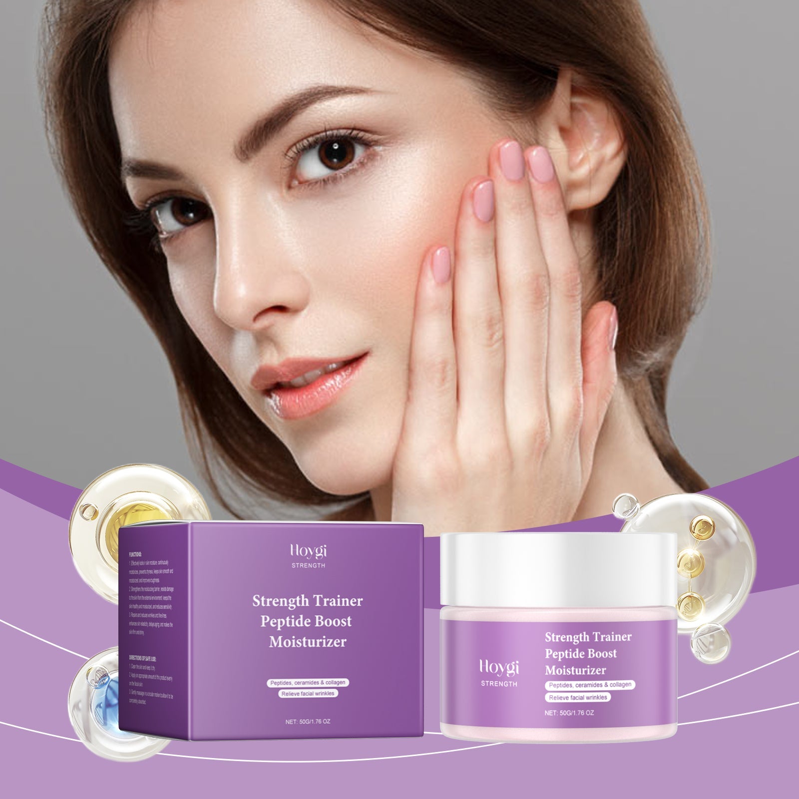 Facial Moisturizer Improves Skin And Lightens Fine Lines Daily Hydrating And Moisturizing Skin Firming Cream