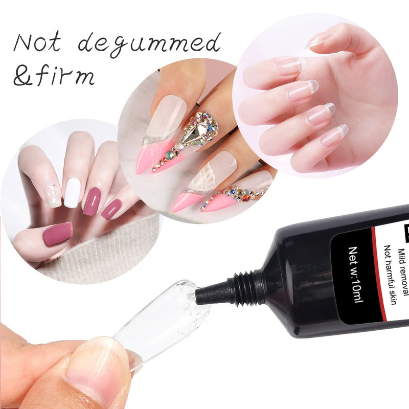 Transparent nail art reinforcement, wearing nail art, diamond adhesive, special for nail art