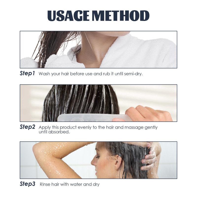 West&Month Straightening Hair Keratin Ratin Repair Cream, Repair Silky Hair Care Moisturizing Hair Mask Treatment Cream