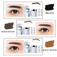Eyebrow Print Set, Embellishing Hairline Eyebrow Contour Shadow Portable Eyebrow Powder
