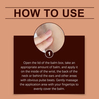 Wood Balm Elegant Light Fragrance Refreshing Non-Sticky Lasting Fragrance Portable Charm Pocket Perfumed Body Balm