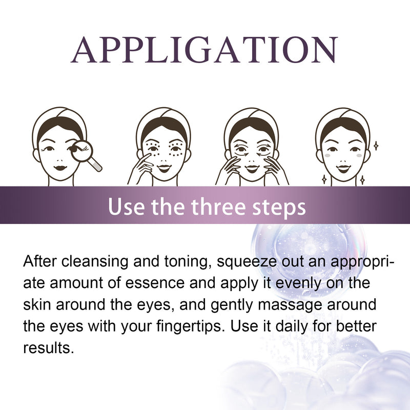 Eelhoe Electric Anti-Wrinkle Eye Cream Lifts, Strengthens, Moisturizes And Reduces Fine Lines, Bags And Dark Circles Under Eye Care