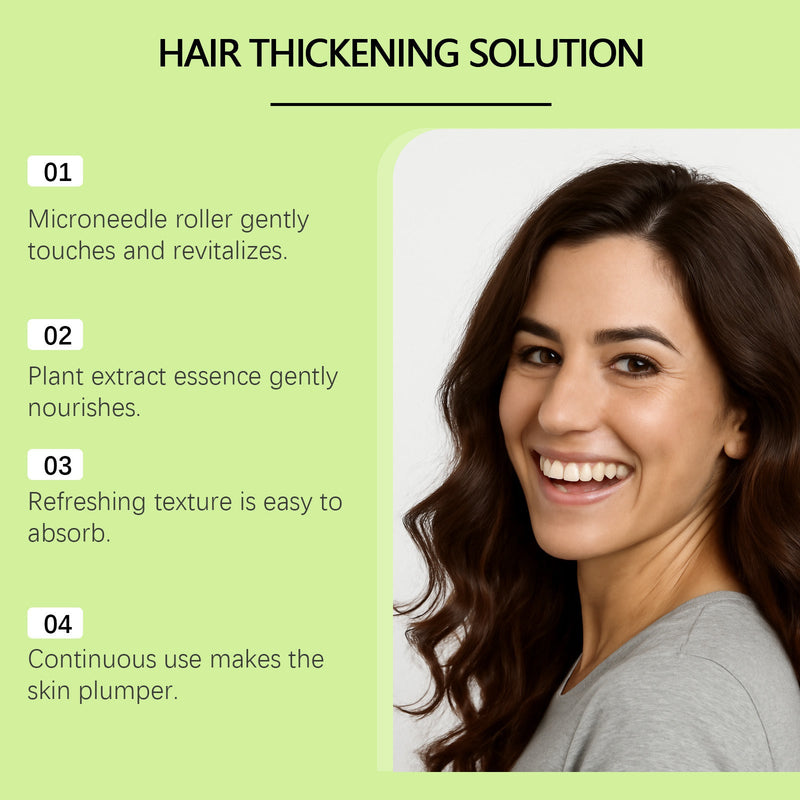 Hair Care Roller Serum for Smooth and Shiny Hair Nourishment and Daily Scalp Care