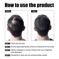 East Moon Men's Dense Hair Essence, Strengthening Nourishing Solid Hair Care Solution
