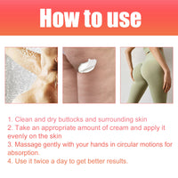Butt Bum Cream, Massage Firming Moisturizing Beautiful Buttock Cream