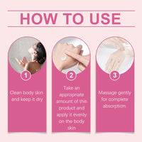 Ouhoe Body Whitening Concentrate, Deep Moisturizing And Nourishing Joint Peeling Body Care Essence