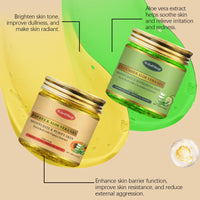WoodSleep Papaya Aloe Vera Hydrating Gel Facial Cleansing Aloe Vera Gel Moisturizing Nourishing Gentle Exfoliating