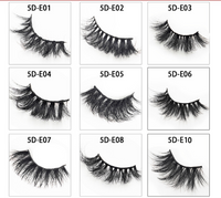Visofree Eyelashes 3D Mink Lashes natural handmade volume soft lashes long eyelash extension real mink eyelash for makeup E01
