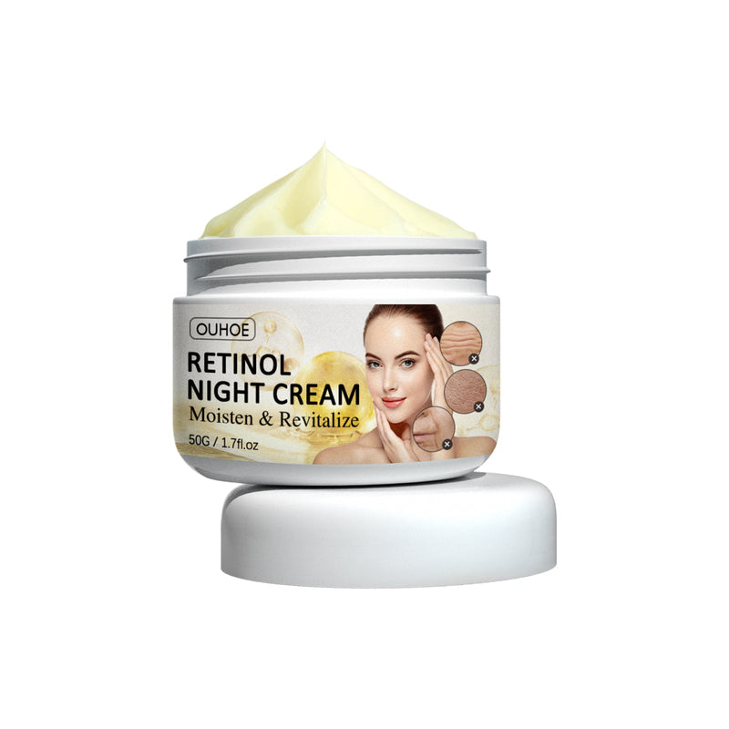 Retinol Night Cream, Reduces Facial Fine Lines And Dark Circles Lift Skin And Hydrating Face Cream