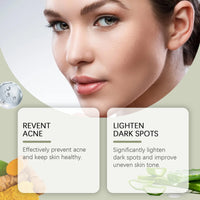 EELHOE Turmeric Acid Cleanser, Soothing And Refreshing To Clean Pores, Pimples, Closed Mouth And Delicate Skin