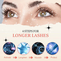 EELHOE Mascara Natural Seamless Curl Length, Jet Black, Thick, Beautiful Lash Moisturizing Condition
