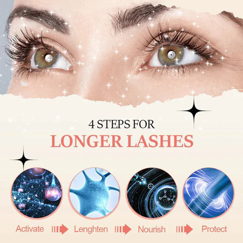 EELHOE Mascara Natural Seamless Curl Length, Jet Black, Thick, Beautiful Lash Moisturizing Condition