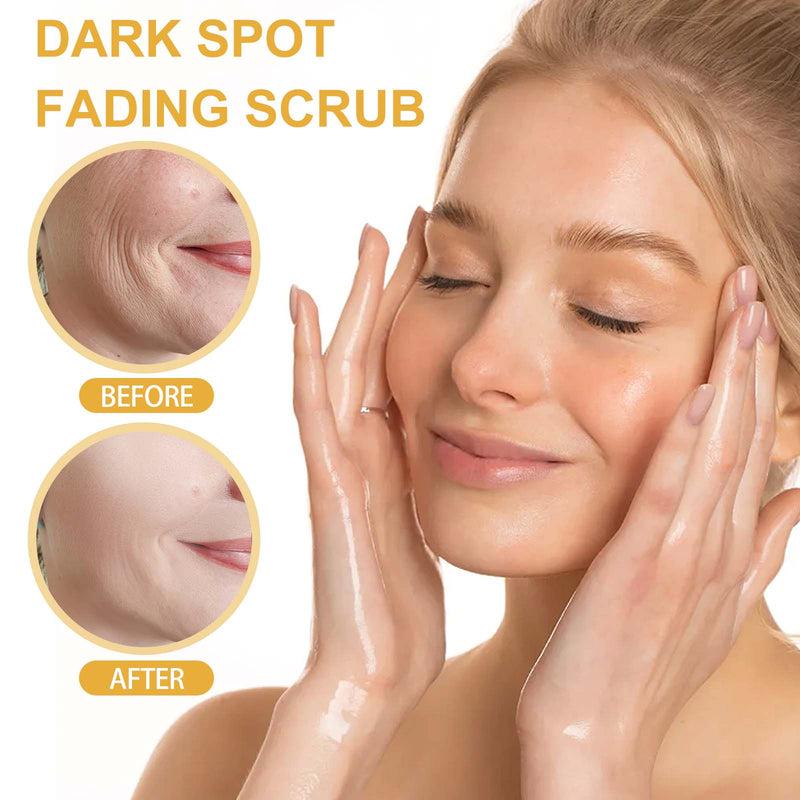 Turmeric Exfoliating Facial Scrub For Deep Cleansing Of Delicate Pores And Beauty Cleansing Treatment