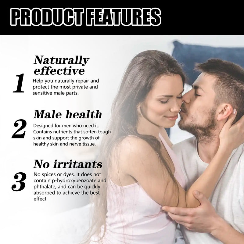 Men's Repair Cream For Men's Private Areas To Prevent Odor Maintenance Nourishing Exercise Massage Cream