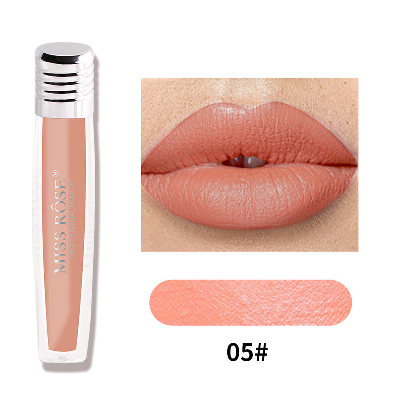 Candy Pearl Lip Gloss Liquid Matte Lip Gloss Without Color Loss And Non-Sticky Cup Velvet Lip Glaze