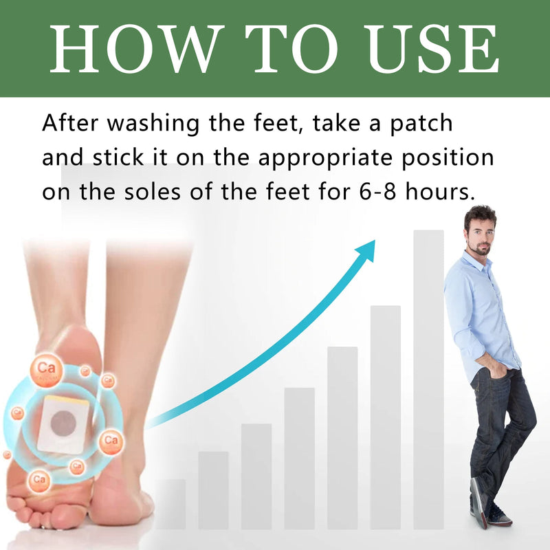 Herbal Booster Patch Body Height Care Foot Massage Booster Patch