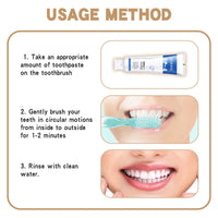 EELHOE Fresh Breath Toothpaste Cleans Teeth Odor Care For Mouth Daily Whitening And Moisturizing Toothpaste