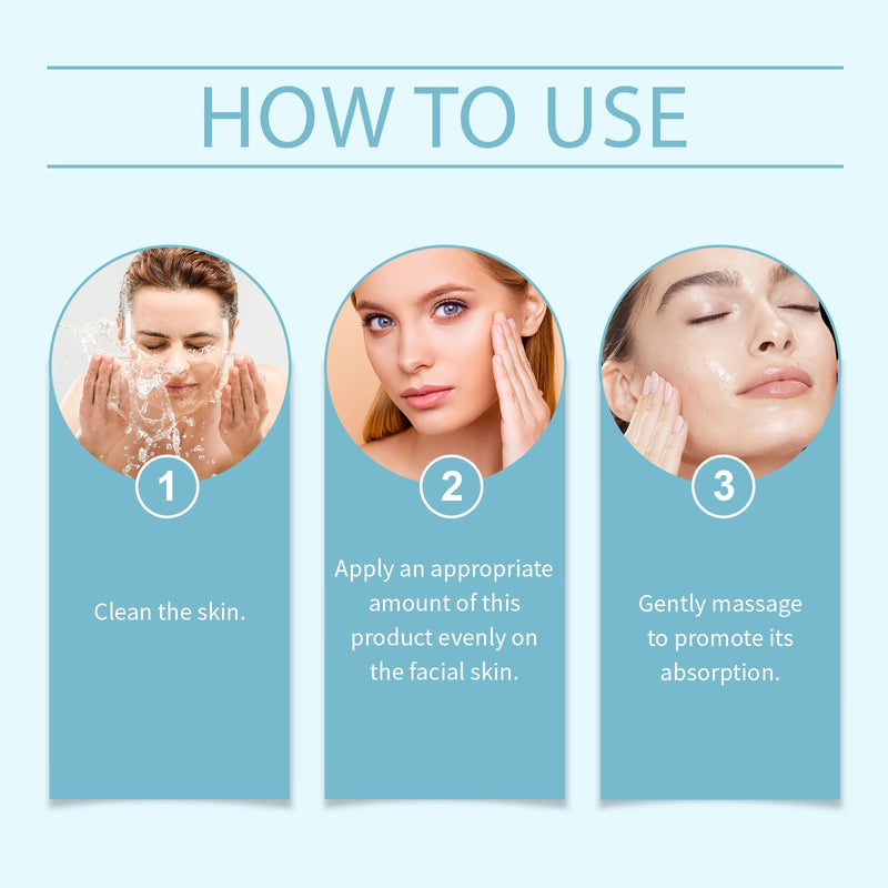 EELHOE Anti-Aging Facial Firming Essential Oil, Facial Cleansing Gentle Nourishing Moisturizing Multi-Purpose Care Essence