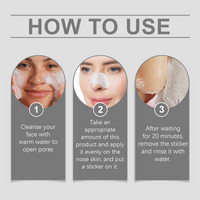 Pore Cleanser Nose Patch Gentle Care For The Nose To Clean Blackheads And Balance Oil Refreshing Nose Patch