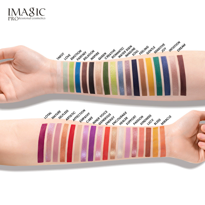 IMAGIC Tarot Holy Grail 36 Color Eyeshadow Palette Pearlescent Matte Polarized Makeup Eyeshadow Palette