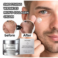 For Men Collagen Cream, Lighten Fine Lines Moisturizing Firming Skin Whitening Brightening Cream