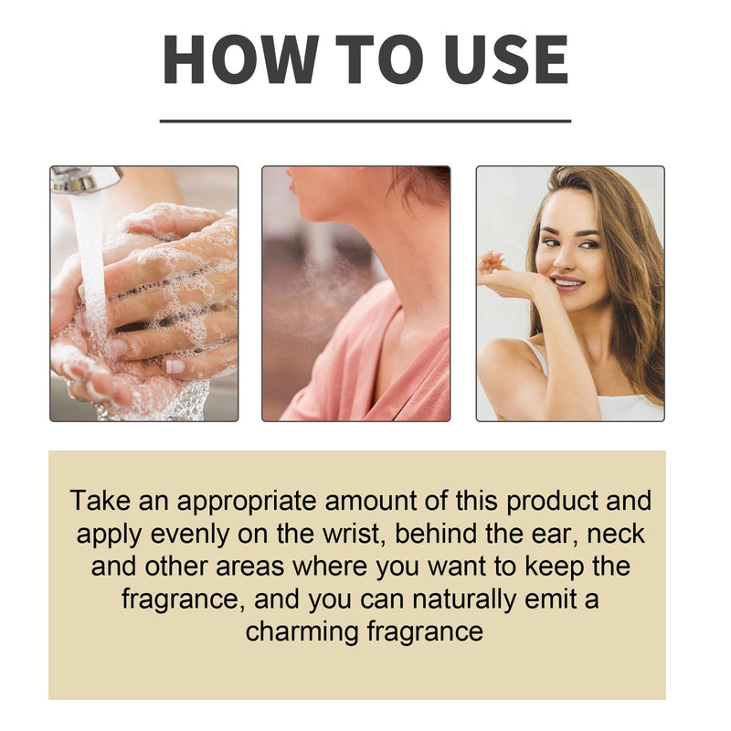 Charm Perfume Natural Fresh Niche Lasting Fragrance Portable Couple Dating Atmosphere Perfume