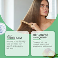 Hoegoa Batana Hair Care Shampoo Cleans Scalp Gently Nourishes And Softens Hair With Rosemary Shampoo