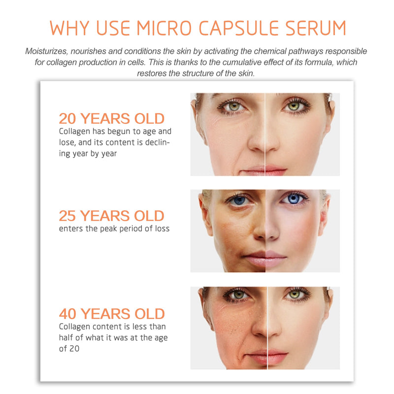 Moisturizing Capsule Essence Facial Care Neck Line Whitening Moisturizing And Firming Essence