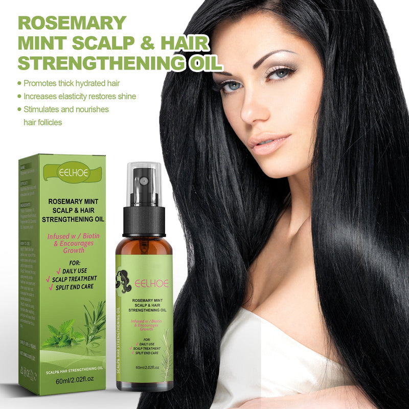 Rosemary Dense Hair Spray - Hydrates Roots, Restores Shine & Elasticity