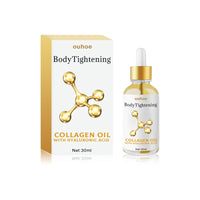 OUHOE Firming Collagen Oil, Shows The Curves Of The Body, Firming Shaping And Slimming Body Essential Oil