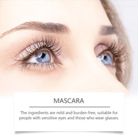 zephoco Brown Mascara Thin Long Curling Natural Lasting Makeup, Waterproof, Perspirant And Not Easy To Smudge