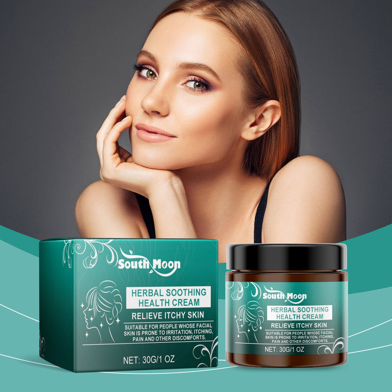 South Moon Herbal Skin Care Cream, Moisturizing Skin To Relieve Dry Discomfort Mild Formula Care Cream
