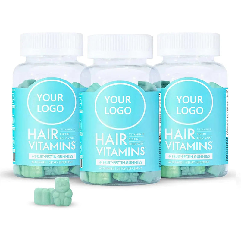 hair skin nails hair gummies Collagen Biotin Gummies